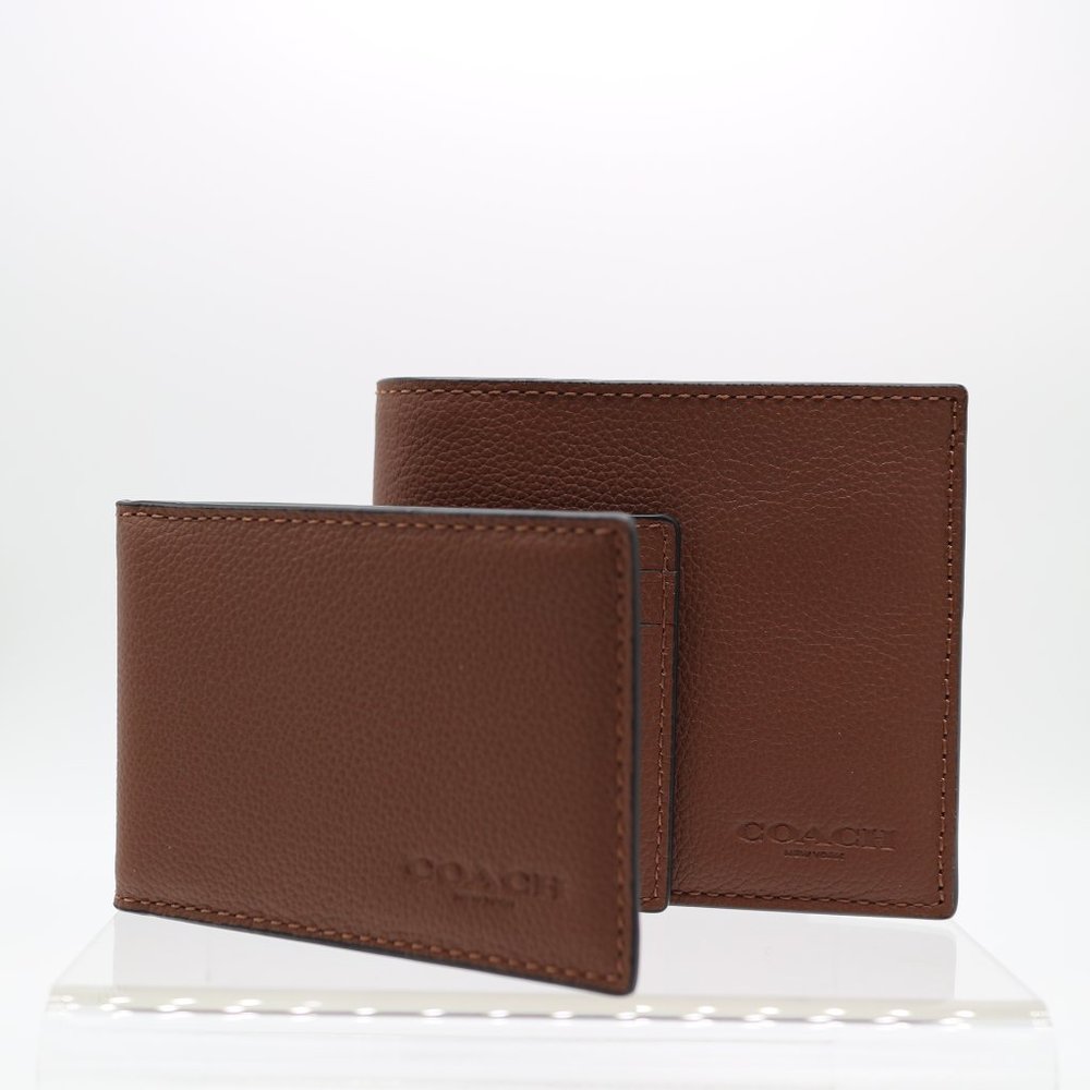 Coach Boxed Compact Id Wallet Trigger Snap Keyfob - Picture 3 of 9
